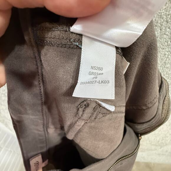 Madewell NWT Twill Patch Pocket Midi Skirt Cargo Field Olive Sz 29 Fall Chic 90s - Picture 13 of 16